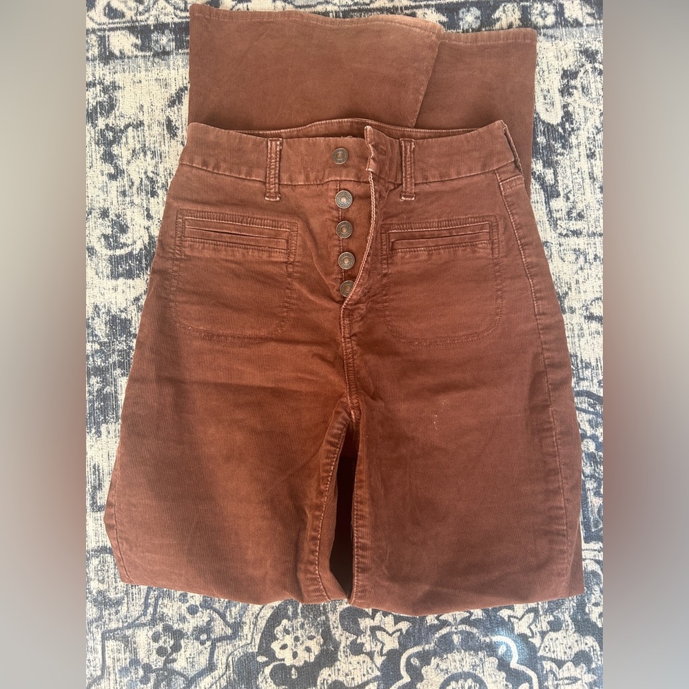 American Eagle brown Flare Pants